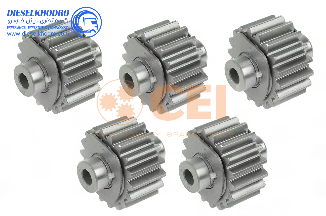 لوازم پنج پایه چرخ 74جدید (T=18/H=44)0554