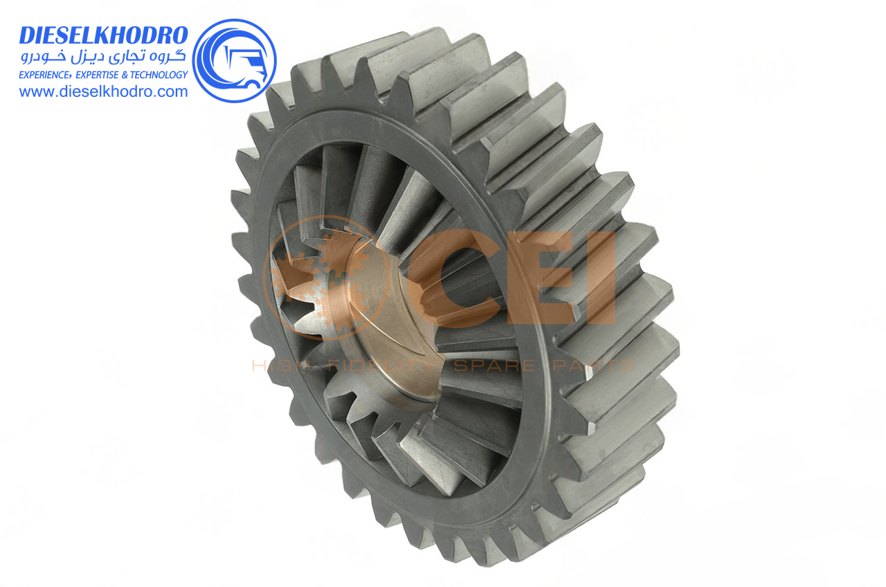 دنده 30/30 تایی بوش دار جفت كن قدیم (0385)مایلر