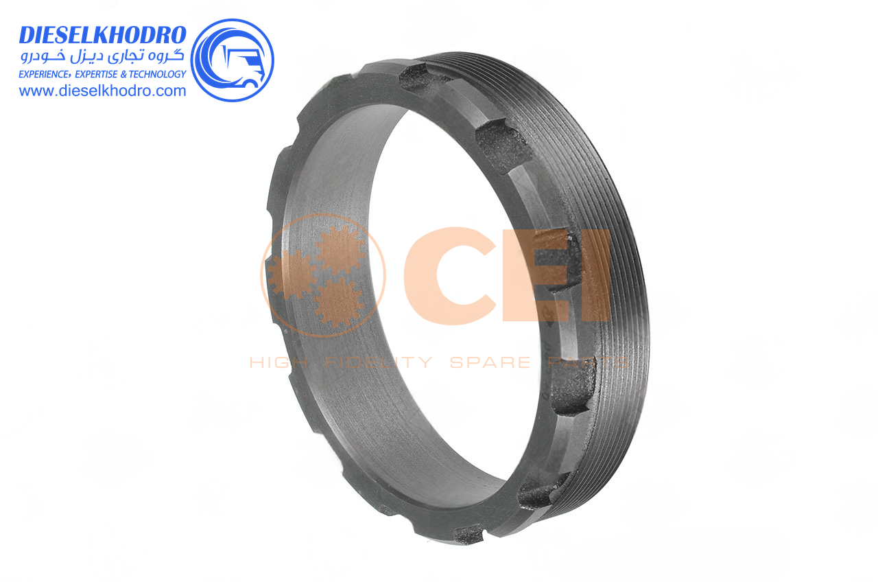 مهره جا کاسنمدی شافت نلبکی دار مایلر