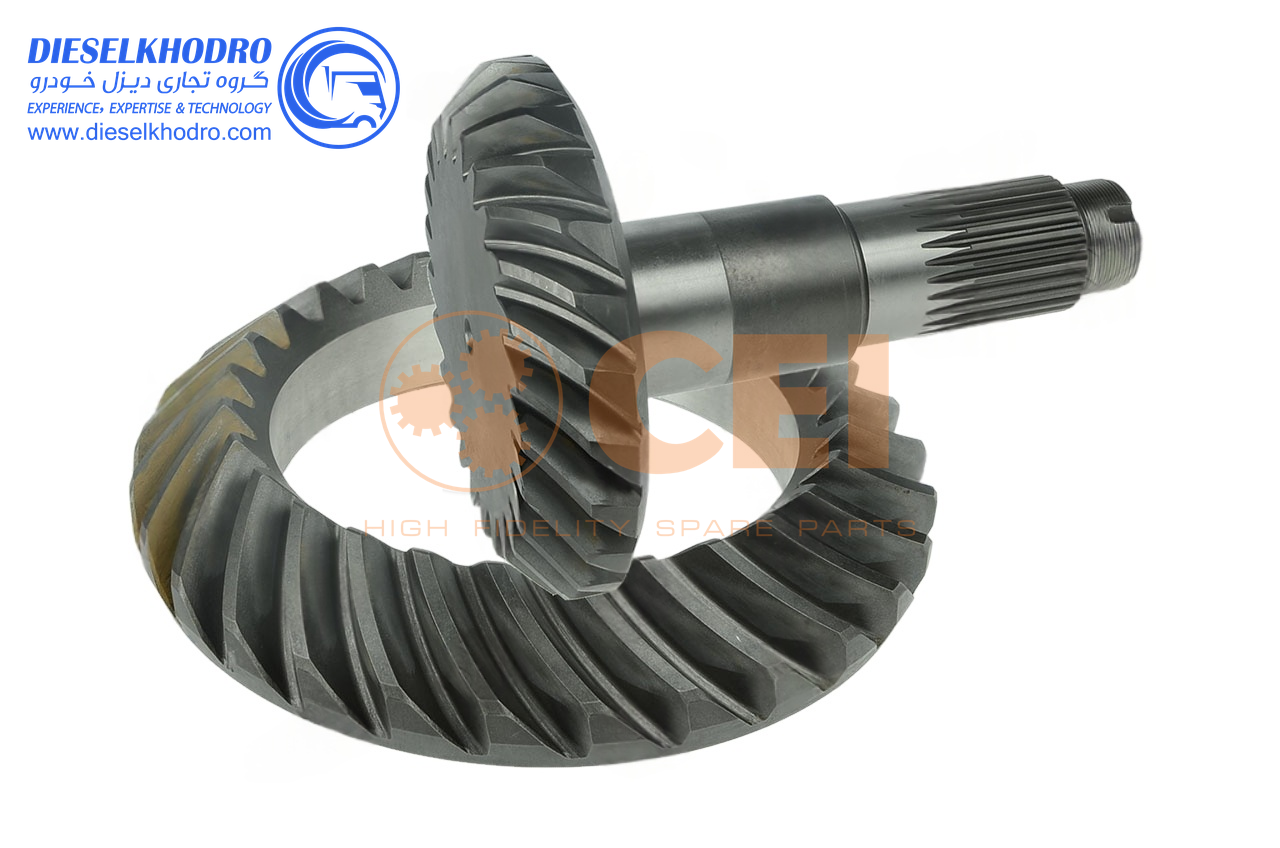 کرام و پنیون 29*25چپ مان(4939)دیفرانسیل جلو 8سیلندر